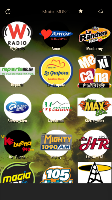 Screenshot #1 pour Mexico MUSIC Online Radio
