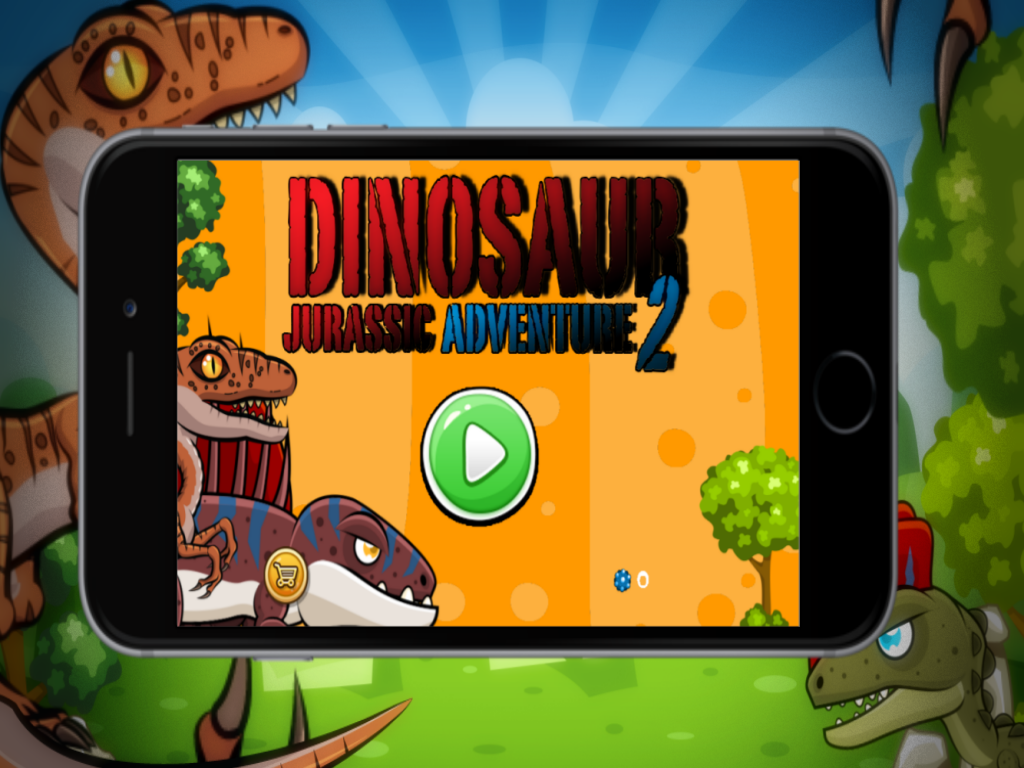Dinosaur Jurassic Adventure: Fighting Classic Run Games 2 screenshot 5
