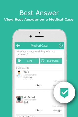 Buzz4health - Clinical Cases screenshot 2