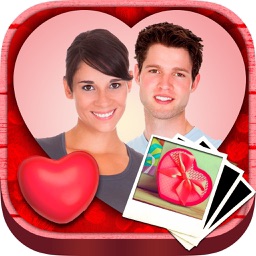Valentine Love cadres - Photo Editor pour mettre vos photos de Valentine d'amour dans des cadres d'amour romantique