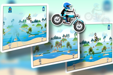 Beach Power The Motorbike Race Pro screenshot 2