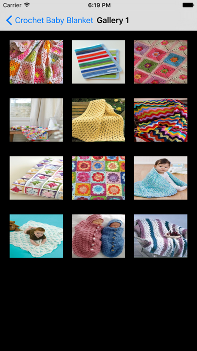 Screenshot #2 pour Crochet Baby Blanket