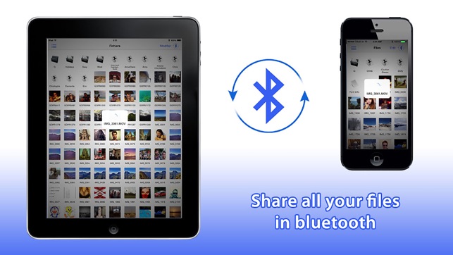 BlueDisk - File manager to share everything in Bluetooth(圖1)-速報App