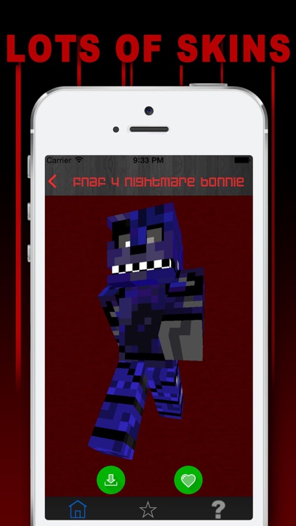 Free Skins for Minecraft PE (Pocket Edition)- Newest Skin for FNAF screenshot-4