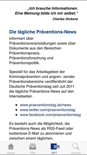 Die tägliche Präventions-News(圖5)-速報App