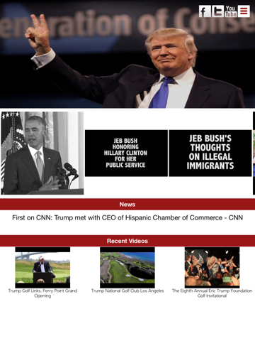 Screenshot #4 pour POTUSTrump
