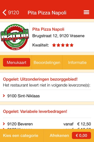 Pita Pizza Napoli screenshot 3