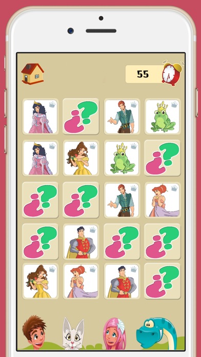 Screenshot #3 pour princesses de jeu de mémoire: jeu d'apprentissage de la formation du cerveau pour les filles et les garçons