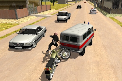 Russian Moto Traffic Rider 3Dのおすすめ画像4