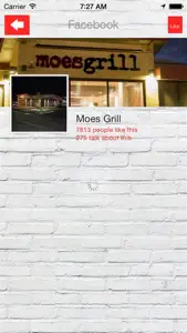 Moes Grill Antrim screenshot #2 for iPhone