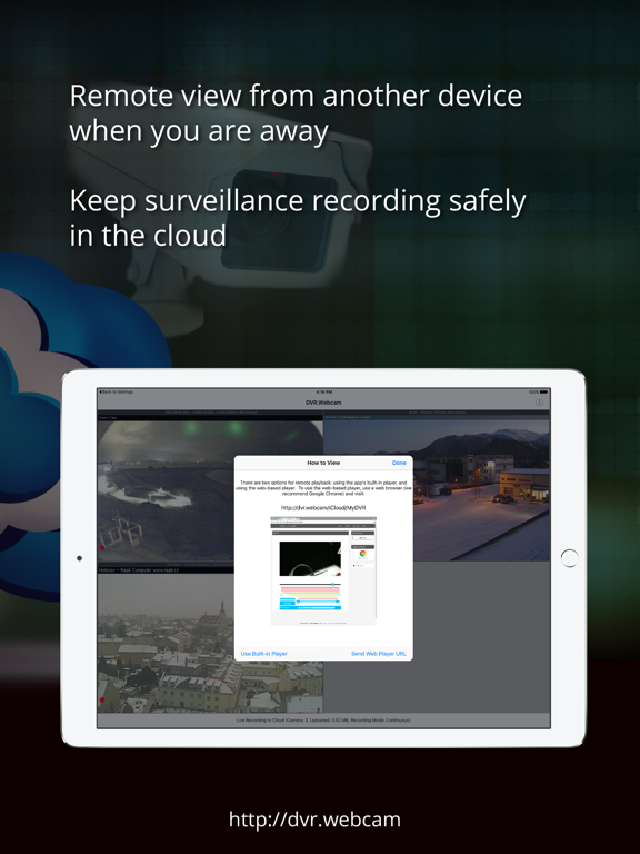 Screenshot #3 for DVR.Webcam