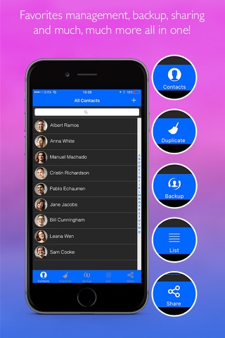 All In One Contacts Manager screenshot 2