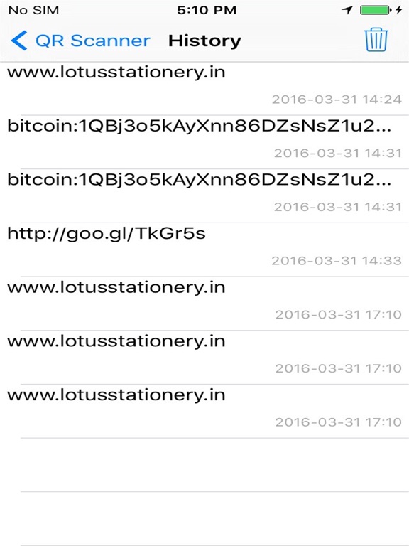 Screenshot #6 pour QR_Scanner