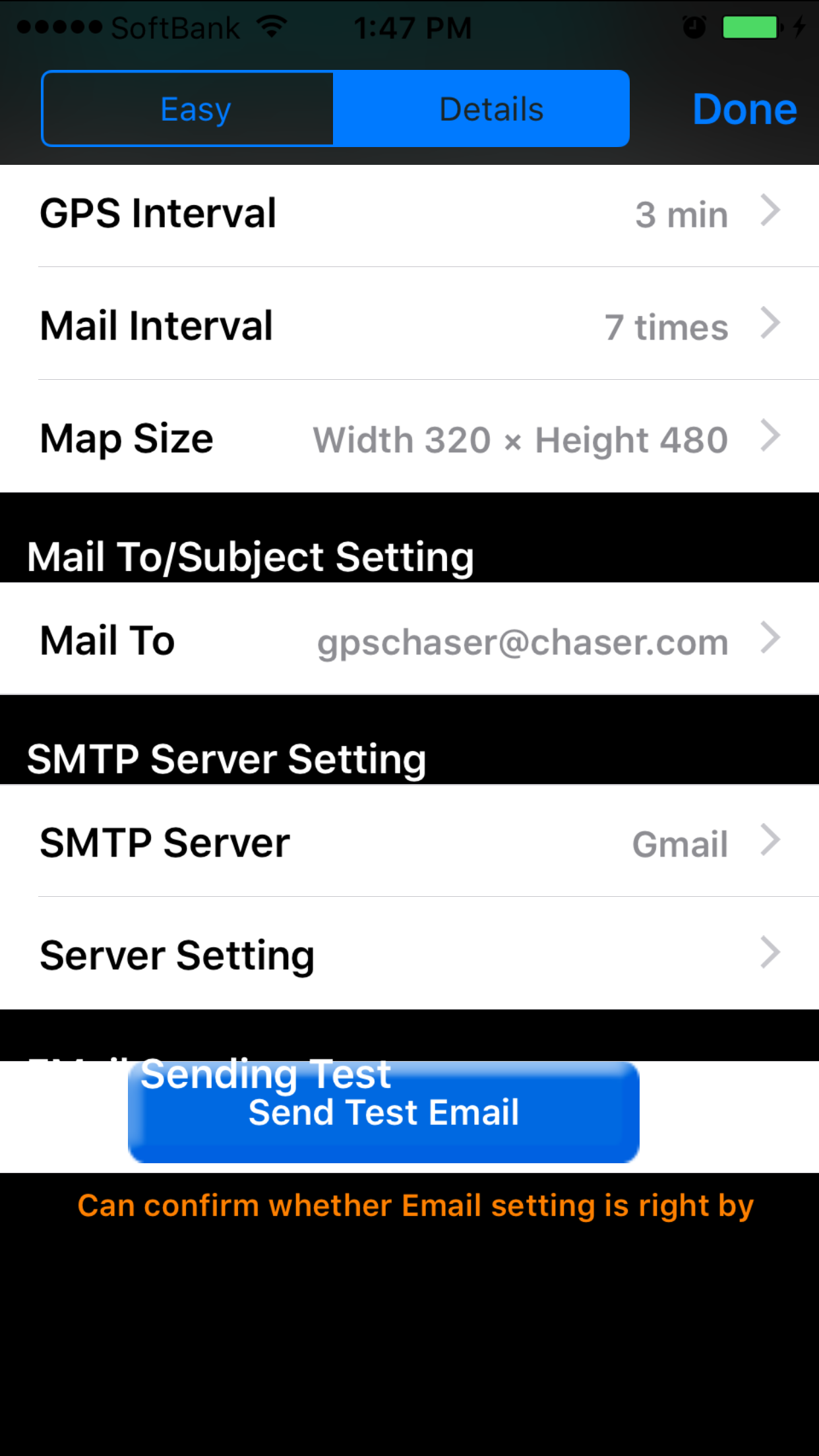 GPS Chaser screenshot 5