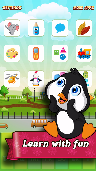 Screenshot #1 pour Kids Games for Two Year Olds