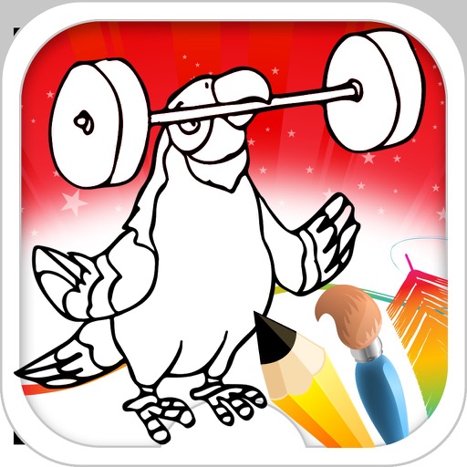 Cute Animal Coloring Book iOS App