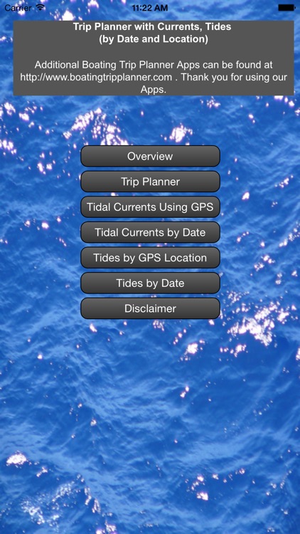 East Coast Trip Planner using Tidal Currents + Tides