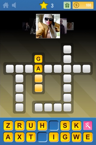 Crosswords & Pics - Celebrities Edition screenshot 2