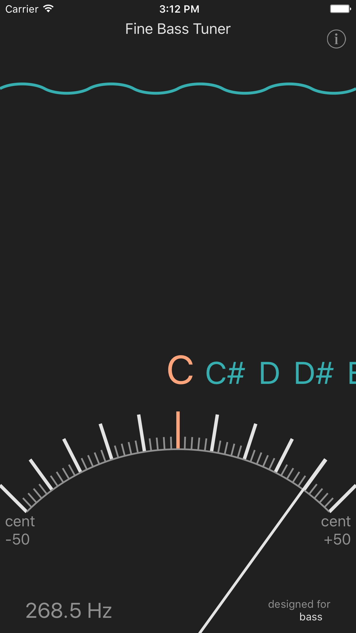 Fine Bass Tuner screenshot 4
