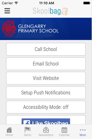 Glengarry Primary School - Skoolbag screenshot 4