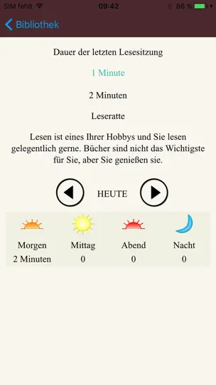 Screenshot von Adobe Digital Editions auf dem iPhone 4