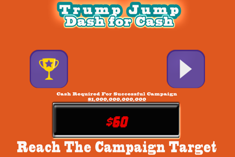 Trump Jump - Dash For cash & Beat Obama screenshot 2