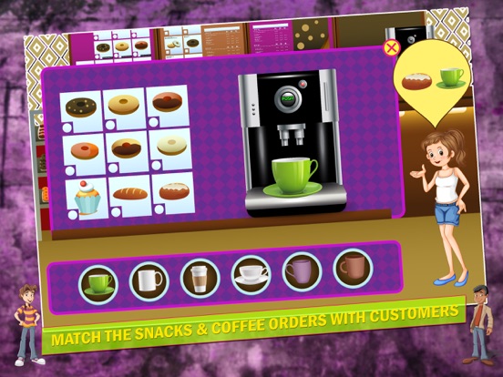 Make It Kids Winter Job - Build, design and decorate a coffee shop business and sell snacks as little entrepreneurs iPad screenshot
