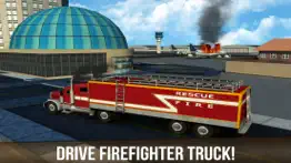 real airport truck driver: emergency fire-fighter rescue iphone screenshot 4