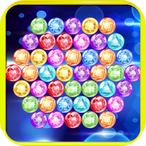 Pop Jewels Bubble Shooter - Jewels Match-3 Edition Icon