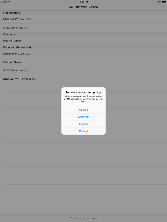 Screenshot #6 pour MIDI Network