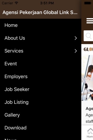 Agensi Pekerjaan Global Link screenshot 2