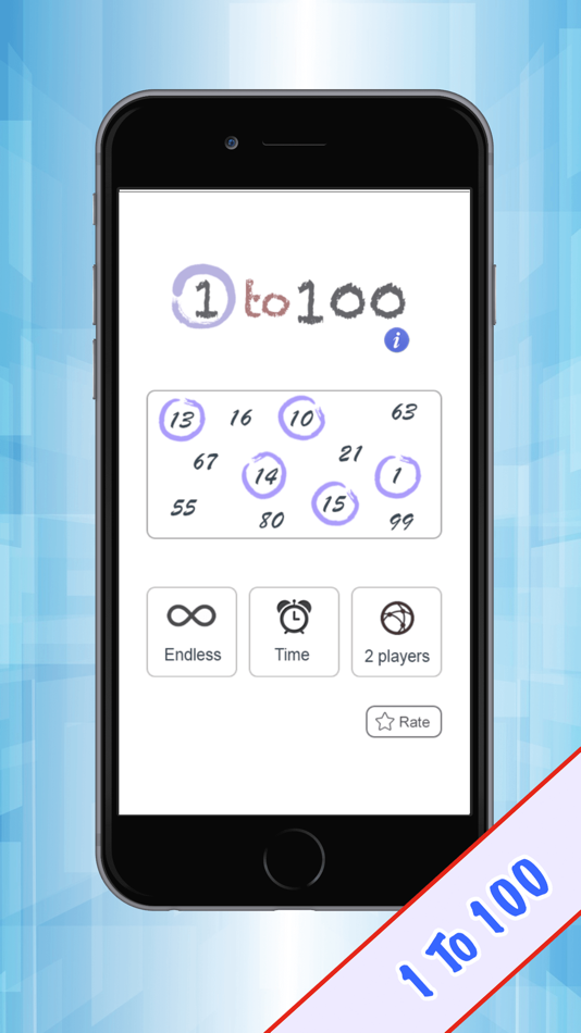 #1. 1 To 100 - Find the numbers (iOS) Podle: TIEN BAO NGUYEN