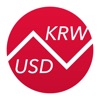 South Korean Won To US Dollars – Currency Converter (KRW to USD) app icon - Utilities app for iPhone