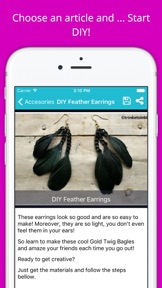 DIY Accessories Project Ideas screenshot
