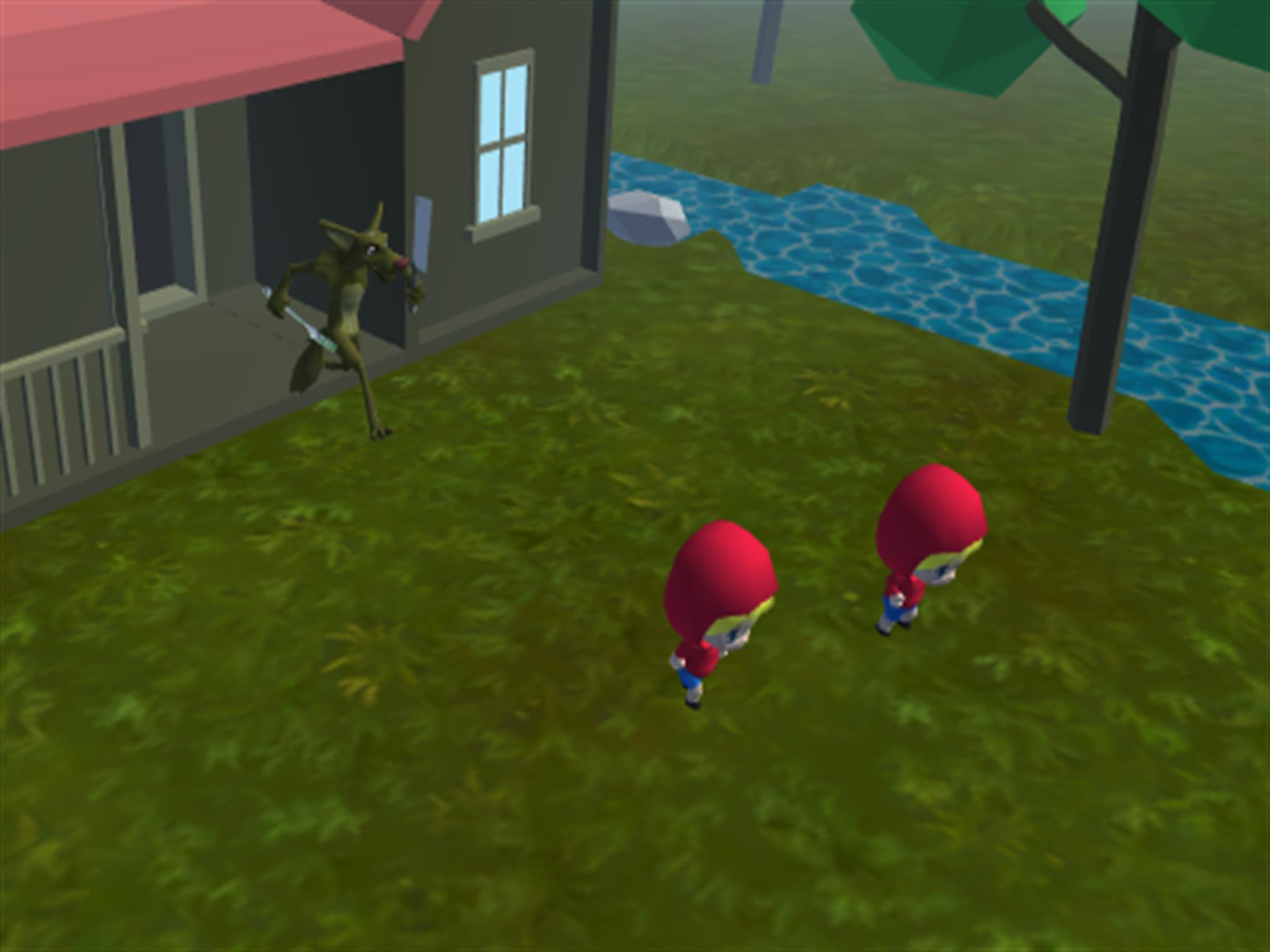 Little Red Cap Twins - Endless Double Runner Game
