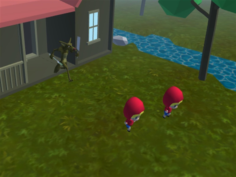 Little Red Cap Twins - Endless Double Runner Game screenshot 4