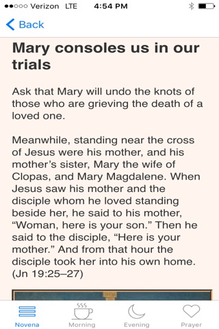 Our Lady Undoer of Knots Novena screenshot 2