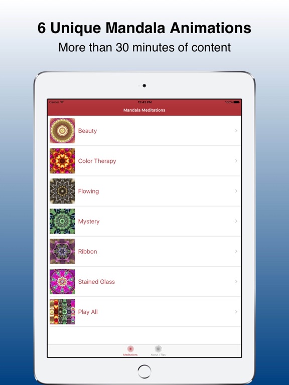 Screenshot #4 pour Mandala Meditations