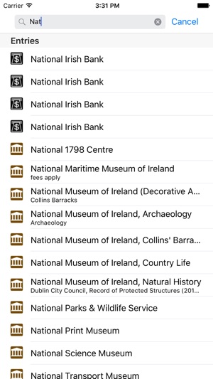 Leisuremap Ireland, Camping, Golf, Swimming, Car parks, and (圖1)-速報App