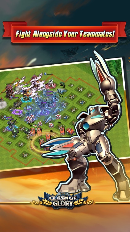 Clash of Glory – MECH War Game screenshot-3