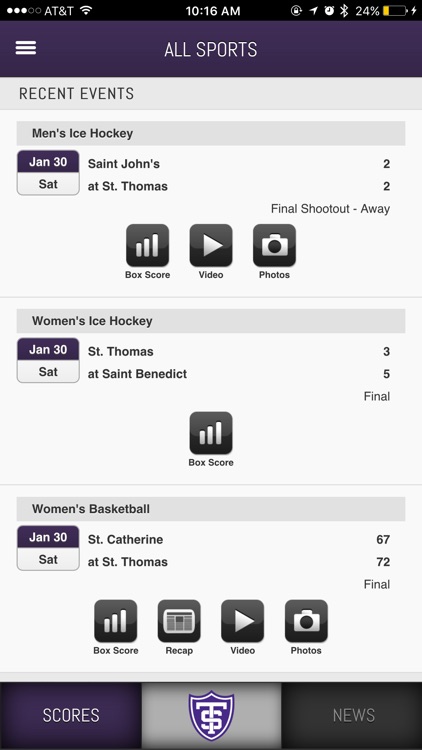 Tommie Sports Front Row screenshot-3