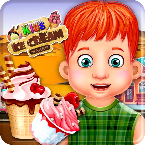 Kids Ice Cream Maker - Chef Con  Maker Cooking Game for girls,boys iOS App