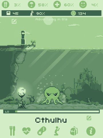 Screenshot #5 pour Cthulhu Virtual Pet