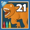 Coloring Book 21 Lite: More Dinosaurs