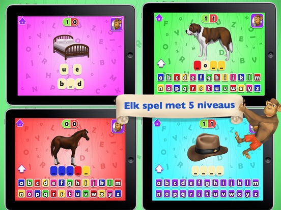 leren lezen en schrijven : gratis iPad app afbeelding 2