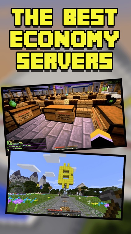 Economy Servers For Minecraft Pocket Edition