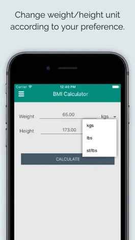 Game screenshot BMI Calculator App hack