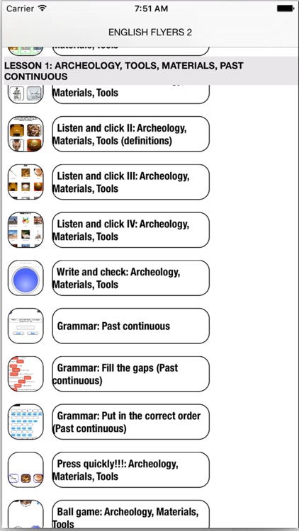 English Quinto Primaria Trim 2 Flyers 2 for iPhone