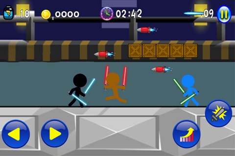 Stickman Warrior Epic - Star Wars Version screenshot 4
