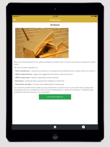 Screenshot #5 pour Quotazione Oro